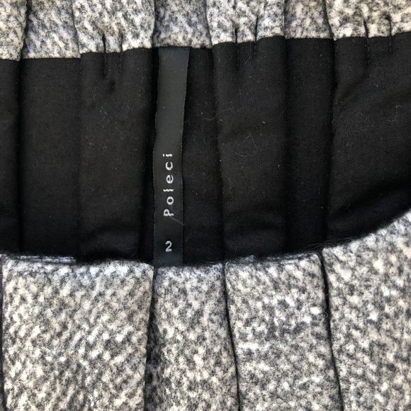 Mottled Silver Jacket by Poleci sz 2 - Picture 3 of 11